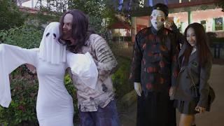 【297】万圣节装扮成丧尸 路人会有什么反应.How will passers-by react to dressing up as zombies for Halloween in China?