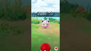 Yesssyes I got a unique shiny jigglypuff #newshiny #pokemon #shinyunting #pokemonlangka #pokemongo