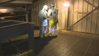 Hanford F Reactor Inspection B-roll footage