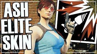 Ash Finally Got A Real Elite Skin - Rainbow Six Siege (Ash Tomb Raider)