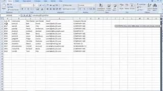 Using Postgres SQL Queries and Excel to determine non-employee answers