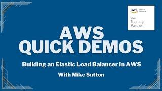 Building an Elastic Load Balancer in AWS