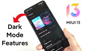Miui 13 Dark mode features indeth review 