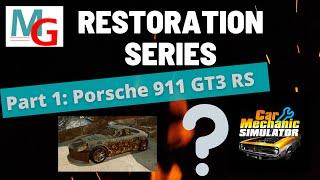 Car Mechanic Simulator junkyard restoration #1/2: Porsche 911 GT3 RS