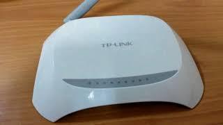  TP-LINK TD-W8901N, PPPoE настройка роутера