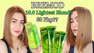 #bremod#haircolor#lightestblonde Bremod Hair color review Lightest Blonde 10.0|Philippines