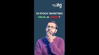 Is Stock Investing Halal or Haram? | IFG #Shorts