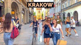 Krakow, Poland  - May 2022 - Summer  Walking Tour 4K-HDR  (▶63 min)