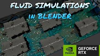 Realistic Fluid Simulations in Blender 4.3 | RTX 4070 SUPER 12 GB Graphic card 