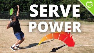 Simple Tennis Serve Power Trick - Serve Tennis Lesson