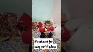 Misti is getting punishment for using mobile phone #shorts #misti #baby #babygirl #funny #funnyvideo