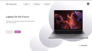 Macbook Store | Laptop Store Website Design - Using FIGMA | Adobe Photoshop