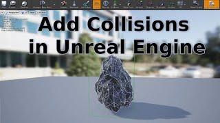 How to Add Collisions in Unreal Engine - UE Beginner Tutorial