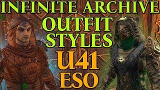 Infinite Archive Outfit Styles | Scions of Ithelia DLC | Update 41 | ESO
