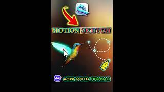 Animating Smooth Bird Flight with After Effects Motion Sketch Tool Tutorial After Effects Tutorial