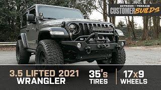 3.5 Lifted Wrangler with Pro Comp Wheels & -6mm Offset | ExtremeTerrain Customer Builds