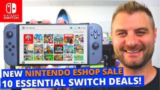 10 Switch Deals To Buy | NEW Nintendo Eshop Sale