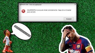 Error 0xc00007b PES 17 en Windows 10 SOLUCION!!! 2024