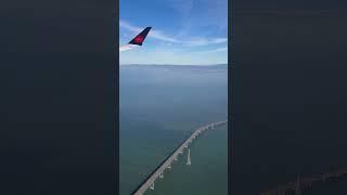 Air Canada flight landing at San Francisco Airport | SFO