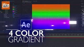 After Effects Tutorial | Creating 4 color gradient