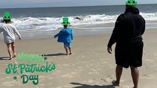 Spontaneous St. Patty's Day Beach Trip!