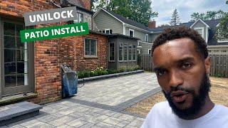 Explaining a $30,000 Simple Unilock Paver Patio Backyard Transformation in Birmingham Michigan