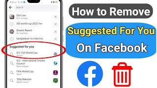 How To Delete Suggested For You on Facebook | Delete Suggested For You on Facebook