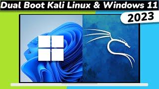 How to Dual Boot Kali Linux 2023.1 and Windows 11 ( EASY WAY )