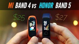 Mi Band 4 vs Honor Band 5 - Ultimate Budget Smartband SHOWDOWN!