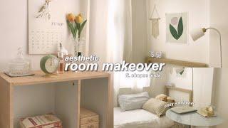 🪴aesthetic small room makeover (cozy & minimalist) + Shopee finds