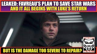 LEAKED: Jon Favreau's Plan to SAVE Star Wars | Luke's Return in Mandalorian Movie is Step One!