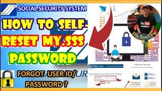 PAANO MAG RESET NG PASSWORD SA SSS ONLINE  | HOW TO RESET  SSS PASSWORD ONLINE | UPDATED