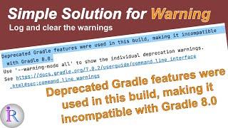 Fix "Deprecated Gradle features were used in this build, making it incompatible with Gradle 8.0"