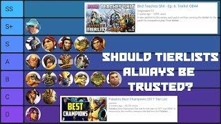 Should Tierlists Always Be Trusted? (Puzzle Video #4)
