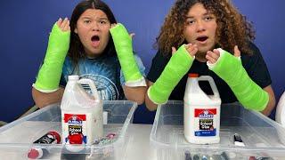 Making Slime with BROKEN ARMS!