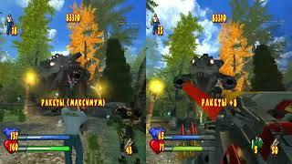 Serious Sam 2 Renovation Split Screen - Honeywood Carnage!