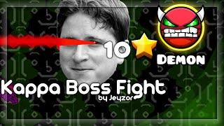 Geometry Dash - [DEMON] Kappa Boss Fight by Jeyzor