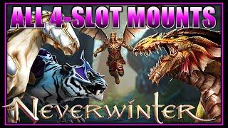 NEW & Current 4-Slot Mounts! (+3,000 item level) What Bonuses they provide & Where to get them!