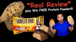 Does it tastes like REAL COOKIE DOUGH? | Protein Bar Review with FREE Protein Powder