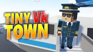 Tiny Town VR - VR LEGO BUILDING GAME | DETAILED CITY BUILDING - Tiny Town VR Gameplay (HTC Vive)