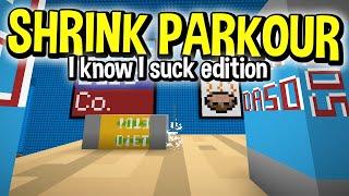 SHRINK PARKOUR 3 (Minecraft Map) - CrazeLarious