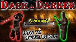 Dark and Darker Longsword Lessons | How to Control and Manipulate Spacing in PvP!