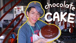 Baking a chocolate cake for my dad's birthday | Frederic's Asian Kitchen