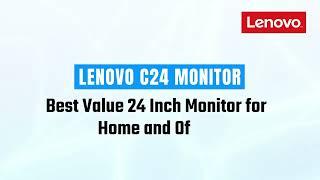 Lenovo C24-40 & C27-40 Monitors Review | Affordable Full HD LED Monitors Overview