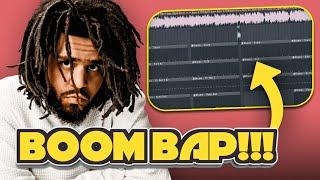 How To Make Sampled Boom-Bap Beats For J Cole