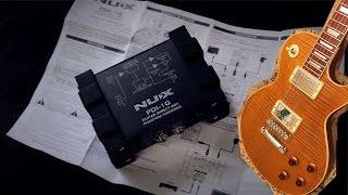 Нужен ли мне DI BOX? (NUX PDI-1G)