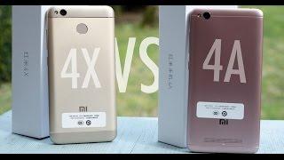 Xiaomi Redmi 4X vs. Xiaomi Redmi 4A - Close Look & AnTuTu comparison