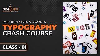 Master Typography - Adobe illustrator - Class 10 - Urdu / Hindi