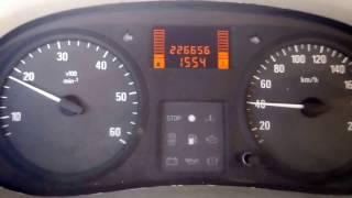 Opel Vivaro 2005 Активация часов на приборке