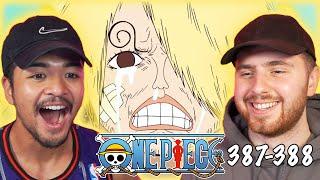 HE'S REAL!!! HOW IS THIS POSSIBLE?! - One Piece Episode 387 & 388 REACTION + REVIEW!